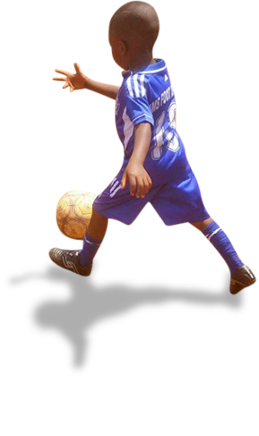 Sims foot académy kid plays football